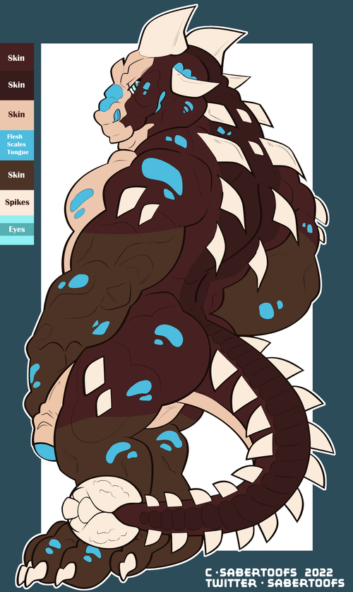 Viktor Ref Sheet by sabertoofs