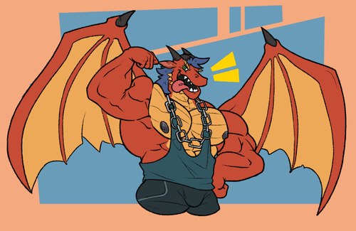 Sebin showing off the goods by CronoLM